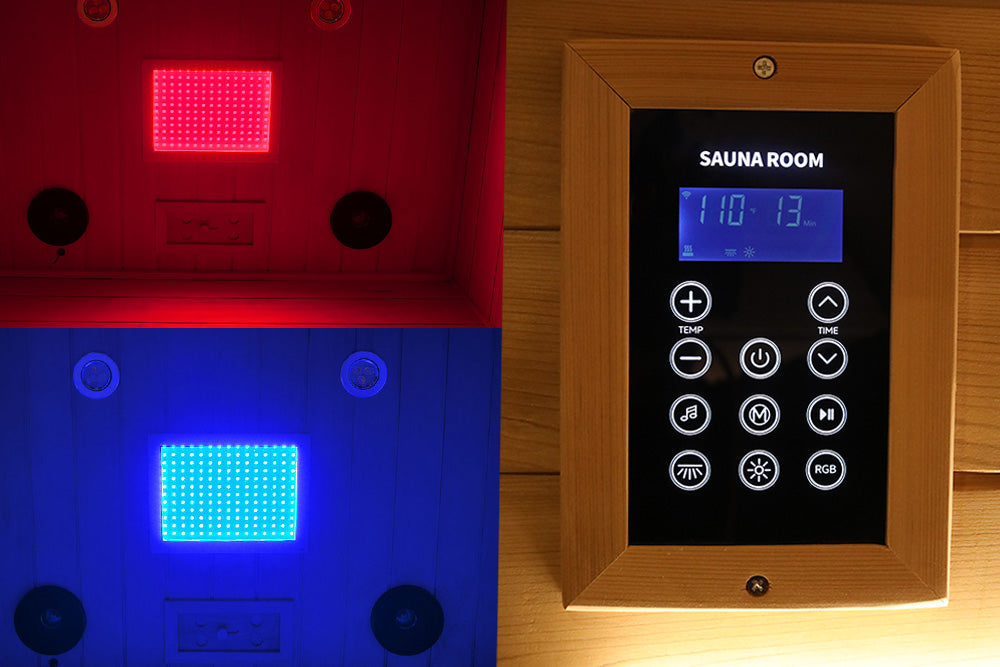 2 Person Red Cedar Far Infrared Sauna