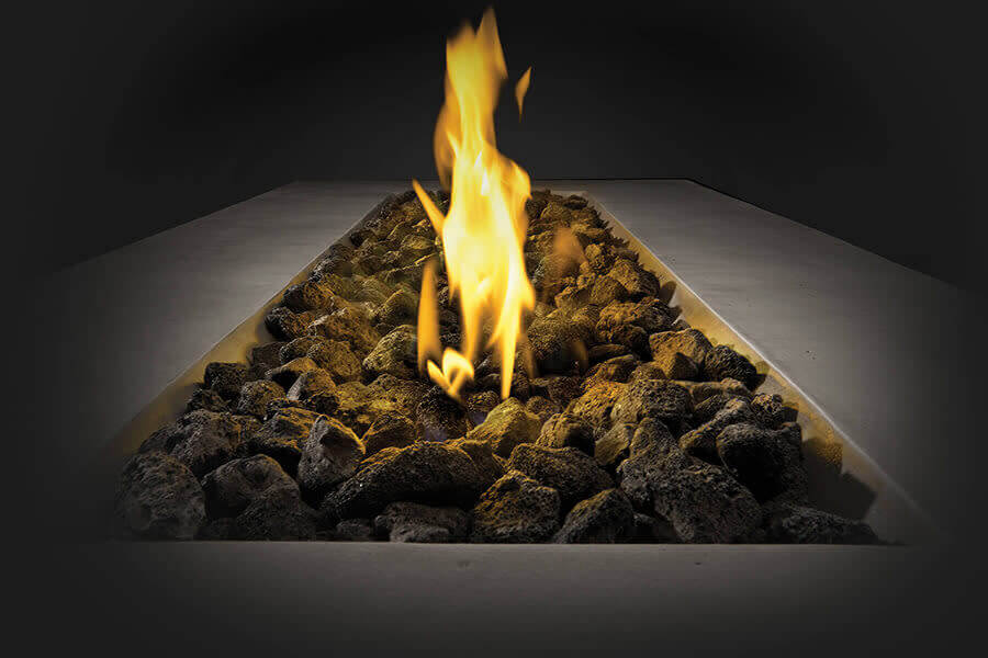 Patio Elegance Nexus 56" Rectangular Fire Pit Table