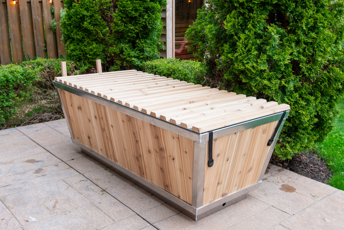 Canadian Timber Polar Plunge Tub | Premium Canadian Cedar Cold Plunge