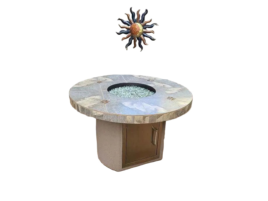 Bahama Round Dining Fire Table – 35,000 BTU