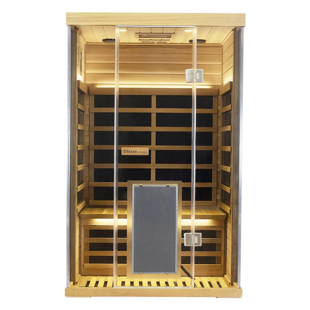 2 Person Red Cedar Far Infrared Sauna