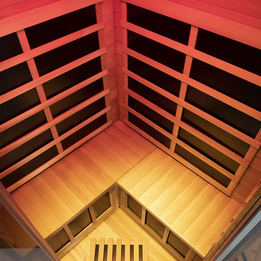 2 Person Far Infrared Sauna Red Cedar
