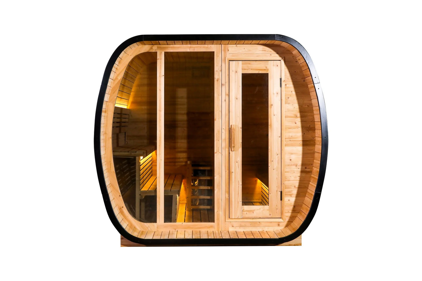 Helius Traditional Outdoor Sauna with Changing Room | 4 Person
