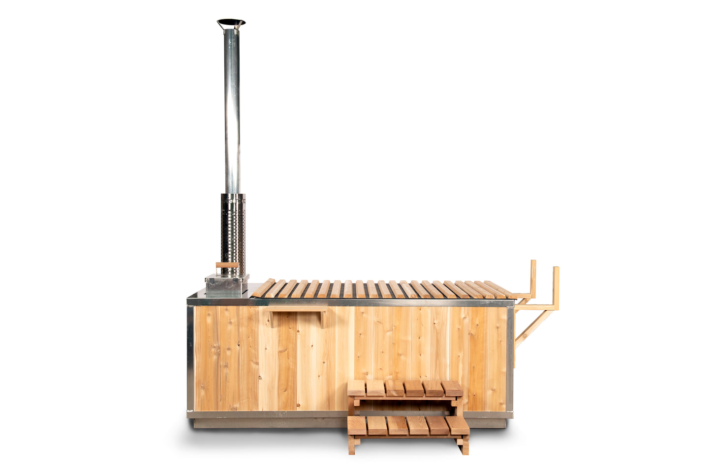 Canadian Timber Starlight Wood-Fired Hot Tub | Premium Canadian Cedar Hot Tub