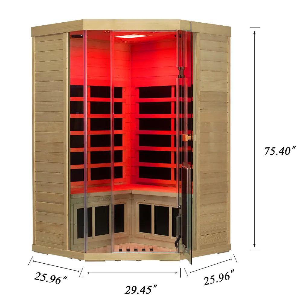 2 Person Far Infrared Sauna
