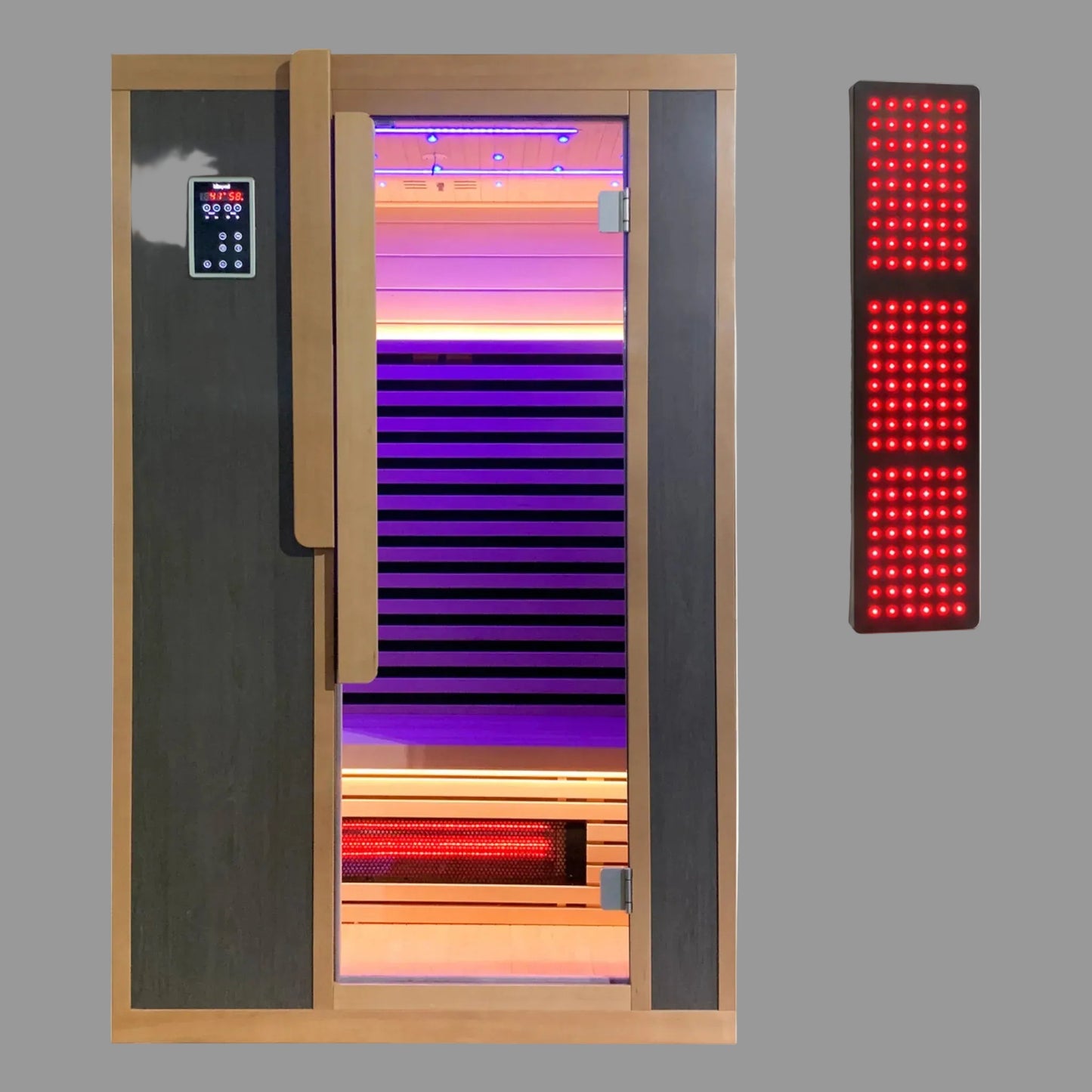 Blisspod | Bergen | Full Spectrum Ultimate Indoor Sauna | Red Light Therapy | 2 Person