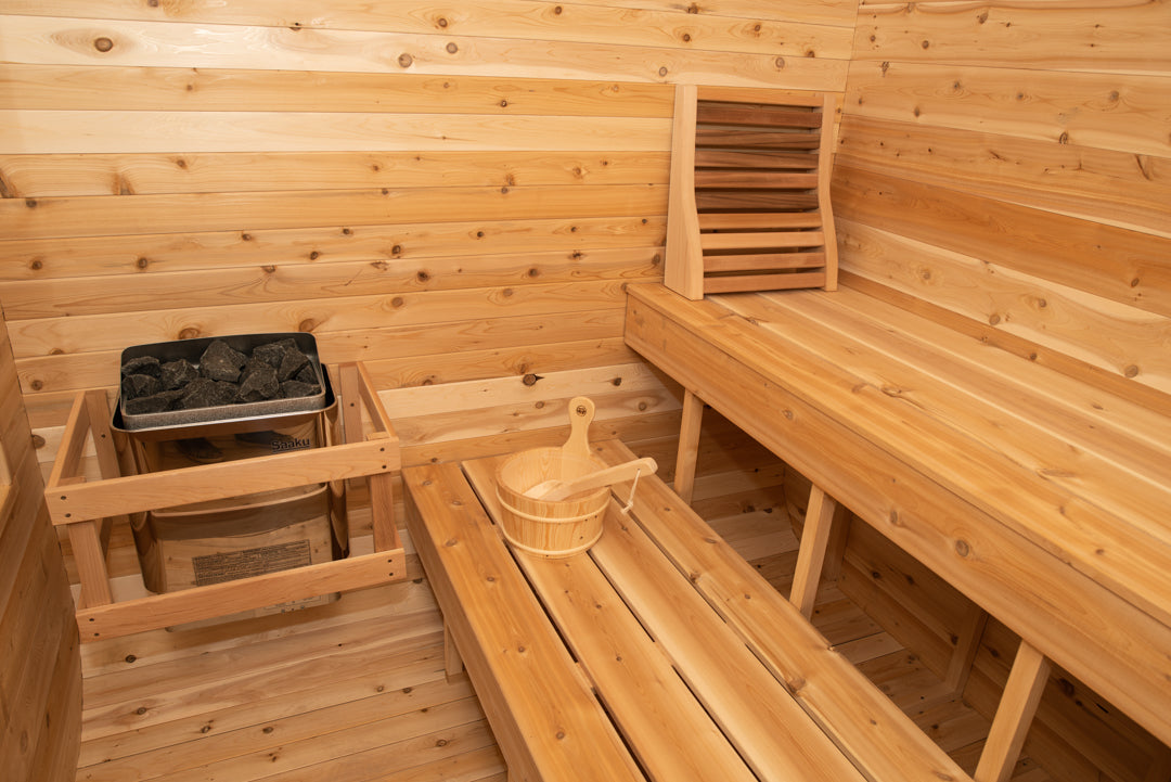 Canadian Timber CT Luna Outdoor Sauna | Premium Canadian Cedar Outdoor Sauna