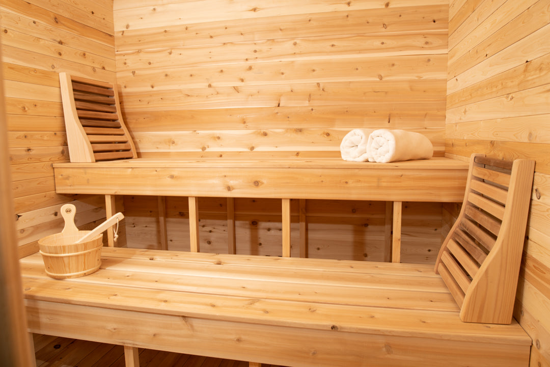 Canadian Timber CT Luna Outdoor Sauna | Premium Canadian Cedar Outdoor Sauna