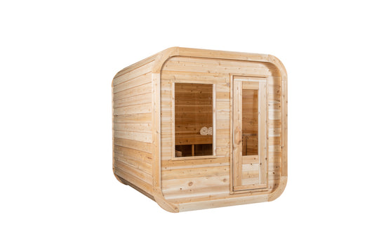 Canadian Timber CT Luna Outdoor Sauna | Premium Canadian Cedar Outdoor Sauna