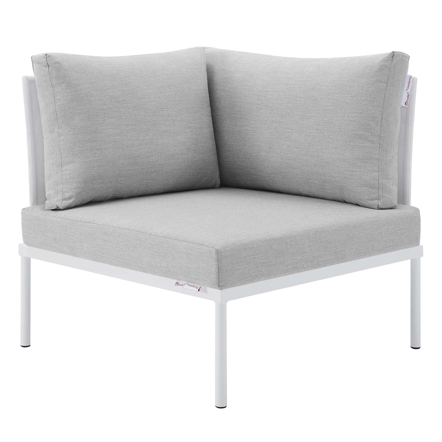 Harmony 10-Piece Sunbrella¨ Outdoor Patio Aluminum Sectional Sofa Set by Modway