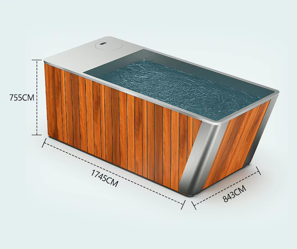 Ice Bath USA Summit Cold Plunge with Integrated Water Chiller