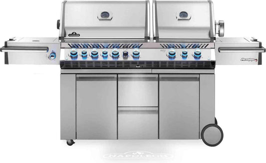 Classic Prestige® PRO 825 RSBI Outdoor Kitchen with Power Side Burner & Infrared Rotisserie Grill