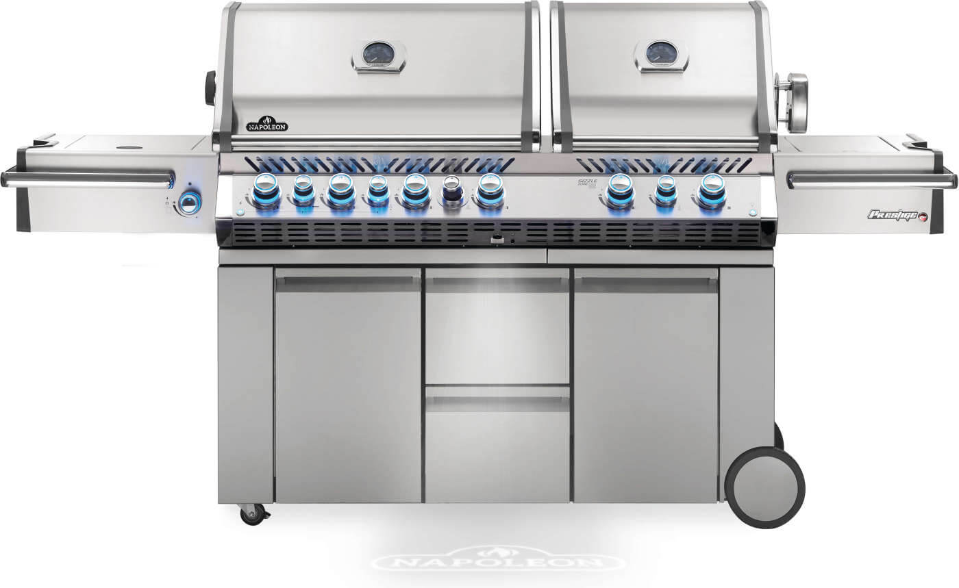 Classic Prestige® PRO 825 RSBI with Power Side Burner, Infrared Rear & Bottom Burners
