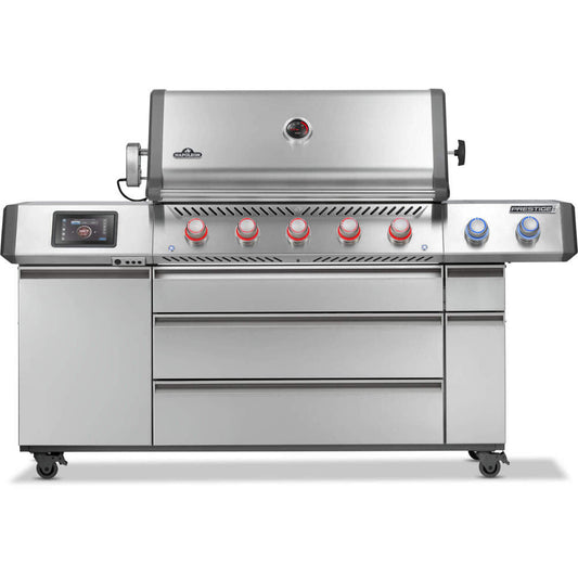 Patio Elegance Prestige® PRO 665 Elite Smart Outdoor Kitchen with Electric Smoker Box