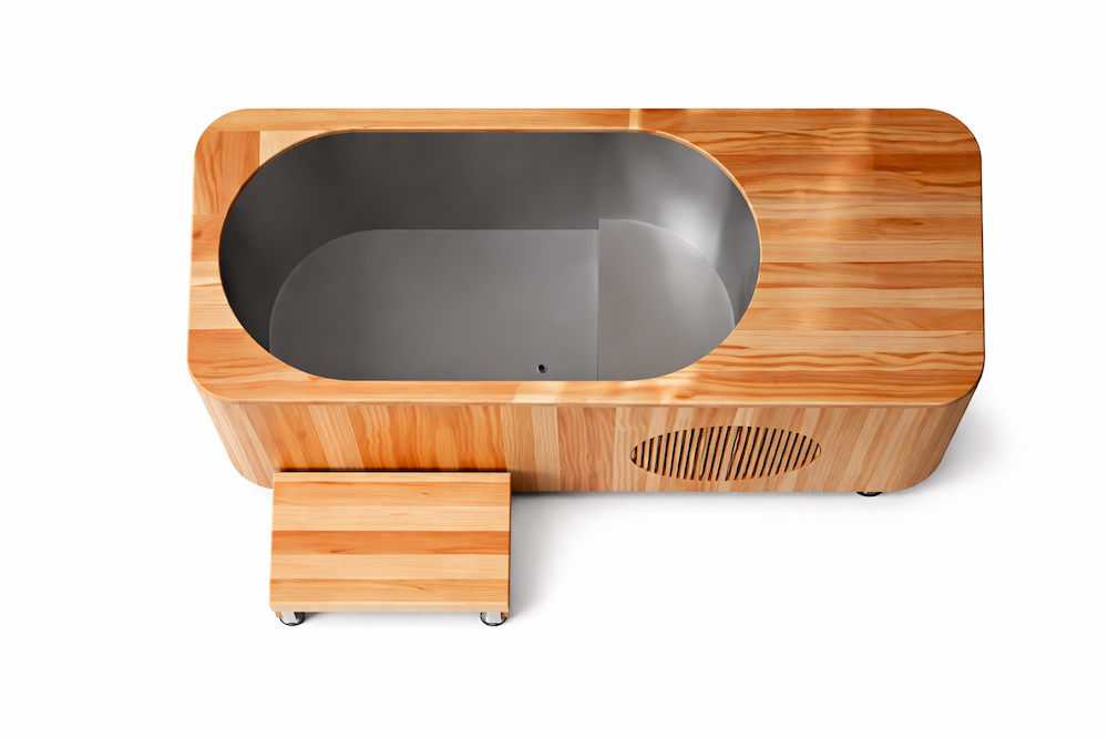 Ice Bath USA Cedar All-In-One Cold Plunge with Integrated Water Chiller