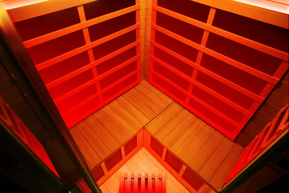 2 Person Far Infrared Sauna Red Cedar