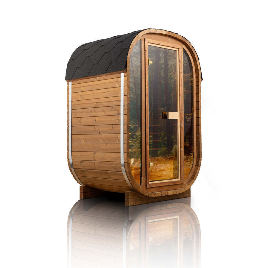Orivon Auris One Luxury Outdoor Cedar Sauna | 1–2 Person