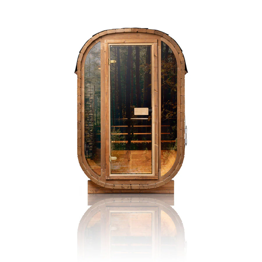 Orivon Auris One Luxury Outdoor Cedar Sauna | 1–2 Person