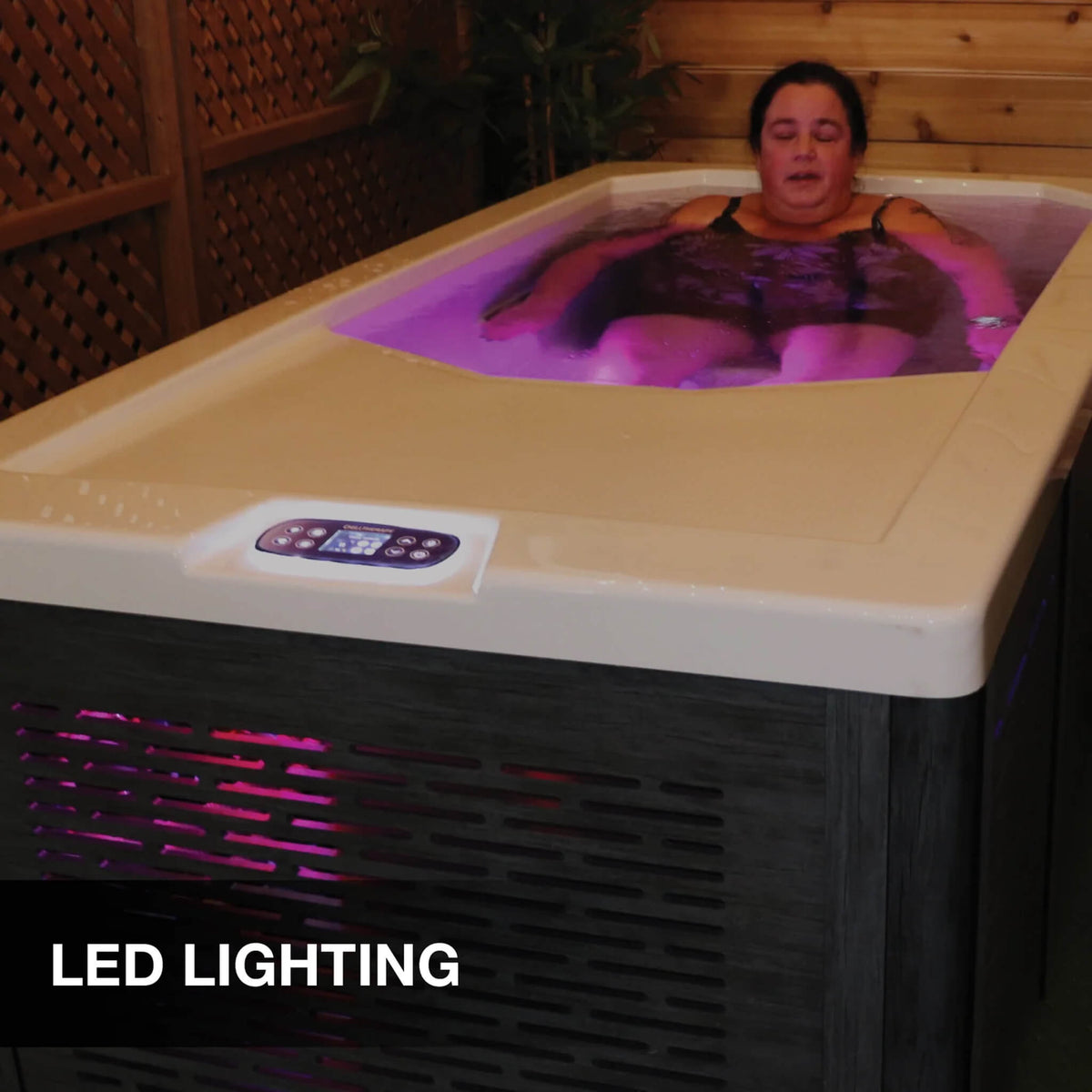 CSC 1000 Premium Cold Plunge Spa with Ozone Sanitation & LED Lighting