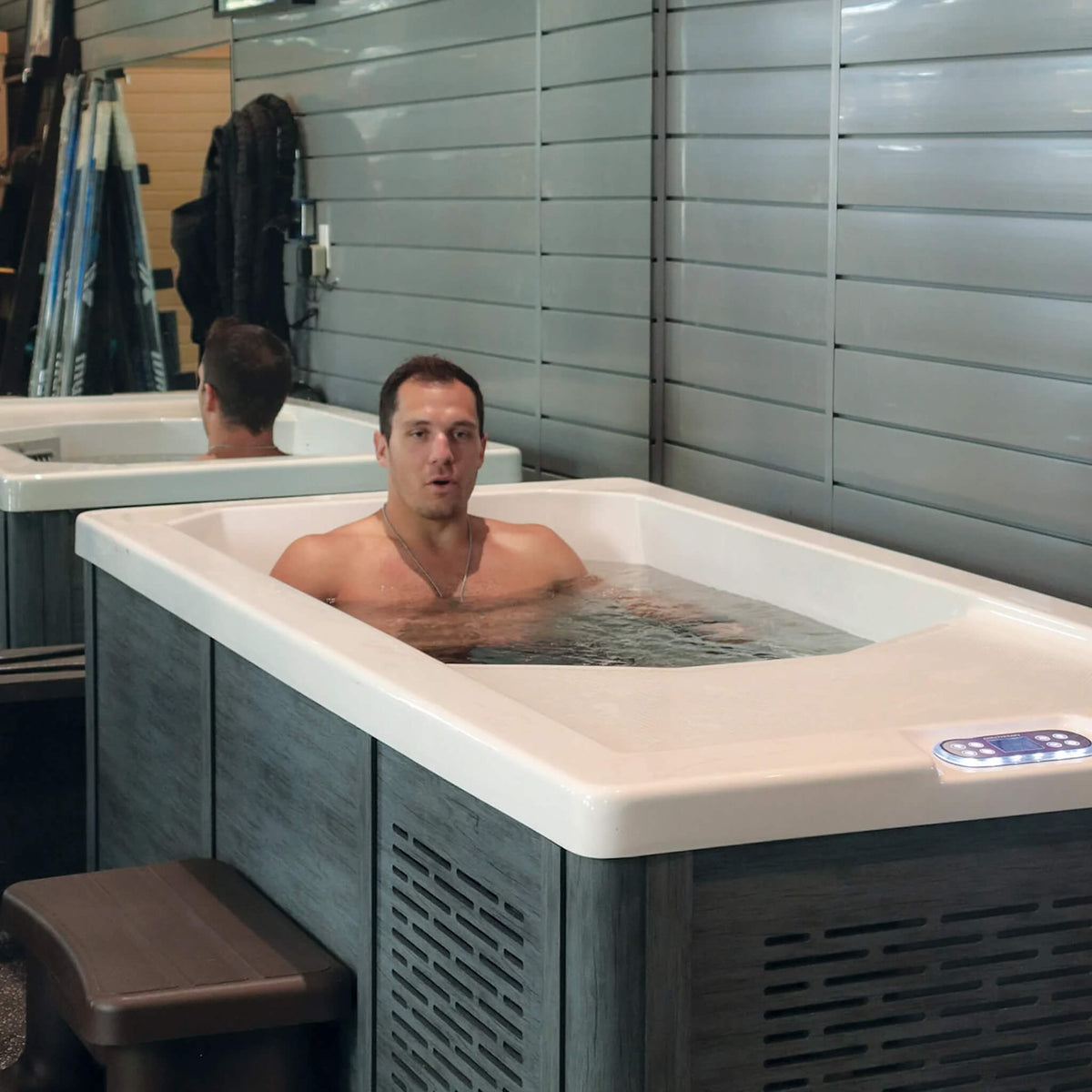 CSC 1000 Premium Cold Plunge Spa with Ozone Sanitation & LED Lighting